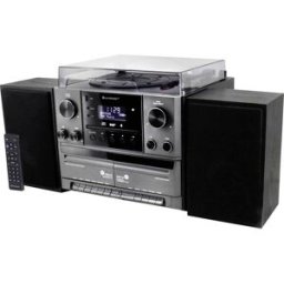soundmaster MCD5600SW Chaîne stéréo Lecteur de disque, DAB+, FM, Bluetooth, CD, Cassette, USB, 2 x 5 W noir