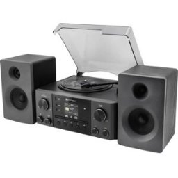 soundmaster Chaîne stéréo DAB+, FM, USB, MP3, Bluetooth, AUX, CD, fonction réveil