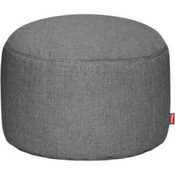 Fatboy - Pouf d'extérieur Point - Gris - Tissu oléfine