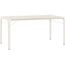 &tradition; - Table rectangulaire Thorvald - Blanc - Acier thermolaqué - Designer Space Copenhagen