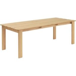 Muuto - Table rectangulaire Assemble - Bois naturel - Teck certifié FSC - Designer Anderssen & Voll