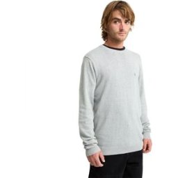 Volcom Pull Uperstand Light Grey Heather M Homme