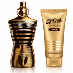 Coffret Le Male Élixir - Eau de Parfum 125 ml + Gel Douche 75 ml