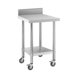 Table de travail inox - PREMIUM - 60 x 60 cm - 120 kg - Dosseret - Royal Catering