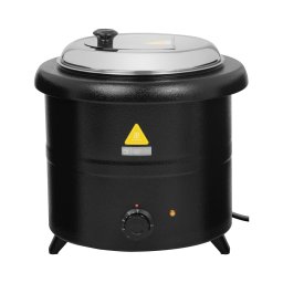 Soupière électrique - 13 l - 600 W - Noire