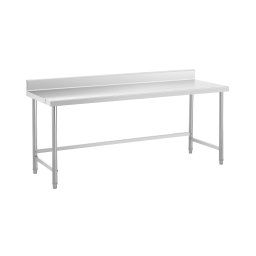 Table de travail inox - ECO - 200 x 70 cm - 300 kg - Dosseret - Royal Catering
