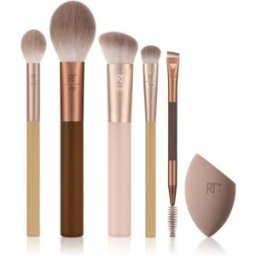 Real Techniques New Nudes Soft-Focus Face Set kit de pinceaux