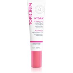 Topicrem UH FACE HYDRA+ Radiance Eye Contour crème illuminatrice yeux anti-cernes noirs 15 ml