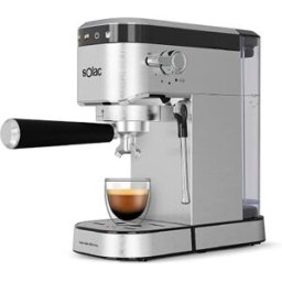 Solac Machine à Expresso Taste Slim D20/ce4525 Silver / Black One Size unisex