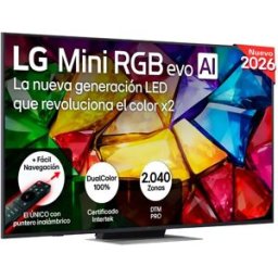 Lg Tv 65mrgb86b6a.aeu 65´´ 4k Mini Led Black Europe PAL unisex