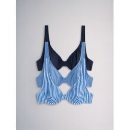 The Set The Set 3 Pack Non Pad Underwire Bikini Top
