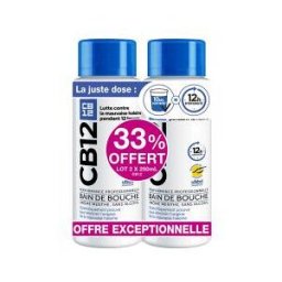 CB12 12 Heures Bain de Bouche 2 x 250 ml - Lot 2 x 250 ml