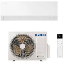Samsung Climatiseur Mono Split WindFree Premiere Plus 12000 BTU AR70H12CAAWNEU avec Télécommande SolarCell et Wi-Fi Classe A+++