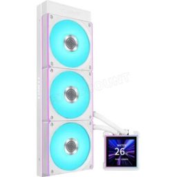 Lian-Li Kit Watercooling AIO Lian Li HydroShift II LCD-S 360CL RGB - 360mm (Blanc)