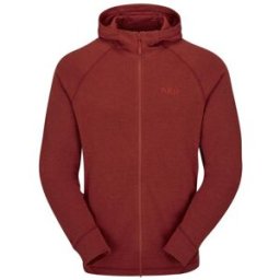 Sweat zippé RAB Nexus (Tuscan Red) homme LRG