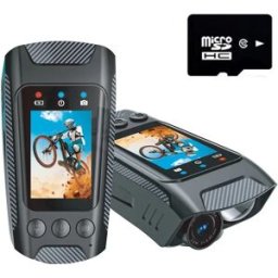 INF Caméra d'action 4K C3Pro+32G - 4K/60fps, 20MP, stabilisation 6-axis EIS, batterie 2500mah, écran 2.0-inch IPS