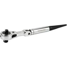 Workpro Clé à Cliquet 2 En 1 Reversible 1/2-3/8´´ 24t Silver / Black One Size