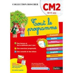 Tout le programme : CM2, 10-11 ans collectif Belin