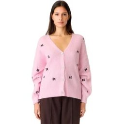 Yas Cardigan Fleur Nosegay / Detail Fig Flower M Femme