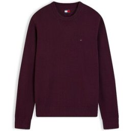 Tommy Jeans Pull-over rouge foncé M