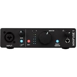 Arturia Interface Audio Minifuse 1 Black One Size unisex