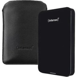 Intenso Disque Dur Externe Hdd Memory Drive 2tb 2.5 Usb 3.0 Black One Size unisex
