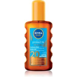 NIVEA SUN Protect & Bronze huile sèche solaire SPF 20 200 ml