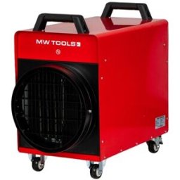 Chauffage électrique de chantier soufflant 15kW 400V portable MW Tools WEL15P
