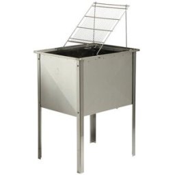 Quarti - Fabriquant Italien de Matériel Apicole Bac à désoperculer en inox longueur 560mm