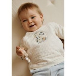 Petit Béguin Sweat-shirt bébé Voix Lactée
