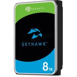 Disque Dur 3,5" Seagate SkyHawk 8To 256Mo - S-ATA