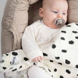 Elodie Details Lot de 2 sucettes symétriques en silicone Binky Leopard (3 mois et +)