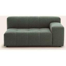MADURA Canapé Modulable Accoudoir D Uberto Glory vert forêt - VERT 150x90xH66 cm
