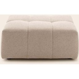 MADURA Pouf Modulable Uberto Glory naturel - NATUREL 90x70 cm