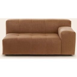 MADURA Canapé Modulable Accoudoir D Uberto Opal caramel - MARRON 150x90xH66 cm