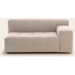 MADURA Canapé Modulable Accoudoir D Uberto Glory naturel - NATUREL 150x90xH66 cm