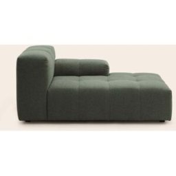 MADURA Méridienne Modulable D Uberto Glory vert forêt - VERT 90x150xH66 cm