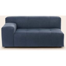 MADURA Canapé Modulable Accoudoir G Uberto Opal bleu de gris - BLEU 150x90xH66 cm
