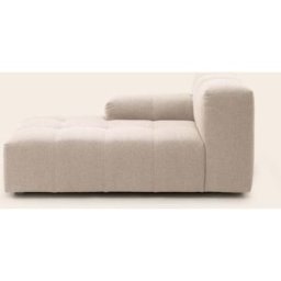 MADURA Méridienne Modulable G Uberto Glory naturel - NATUREL 90x150xH66 cm