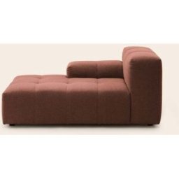 MADURA Méridienne Modulable G Uberto Glory rouille - ORANGE 90x150xH66 cm