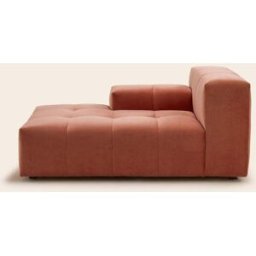 MADURA Méridienne Modulable G Uberto Opal orange corail - ORANGE 90x150xH66 cm