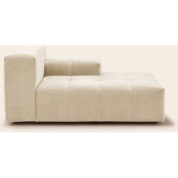 MADURA Méridienne Modulable D Uberto Opal sable doux - NATUREL 90x150xH66 cm