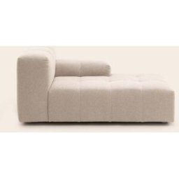MADURA Méridienne Modulable D Uberto Glory naturel - NATUREL 90x150xH66 cm