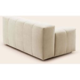 MADURA Canapé Modulable Accoudoir G Uberto Opal sable doux - NATUREL 150x90xH66 cm