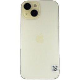 Apple - iPhone 15 - 128 Go - Reconditionné - Correct - Jaune
