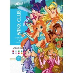 Coloriages Mystères : Winx Club : Colorie les chiffres et découvre l'image ! Alicia Dombrofsky Hachette Heroes