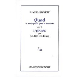 Quad Trio du Fantôme. Que nuages beckett, samuel Minuit