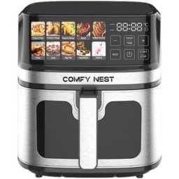 Friteuse À Air Chaud Air Fryer Avec Écran Digital 8l 1700w Comfy Nest Cn06160