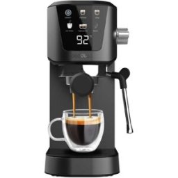 Cecotec Machine À Expresso Et Cappuccino Cafelizzia 20 Touch. 1 350 W, 20 Bars, Écran Tactile, Vaporisateur, Réservoir D