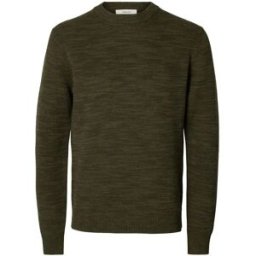 Selected Pull Dane Forest Night / Kalamata Twist M Homme